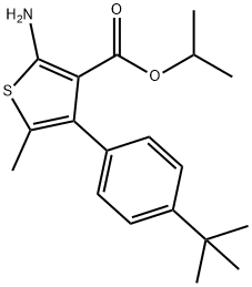 Isopropyl 2-amino-4-(4-tert-butylphenyl)-5-methylthiophene-3-carboxylate