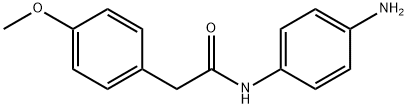 N-(4-Aminophenyl)-2-(4-methoxyphenyl)acetamide Structural