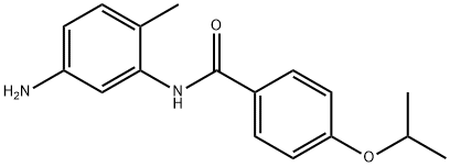N-(5-Amino-2-methylphenyl)-4-isopropoxybenzamide Structural