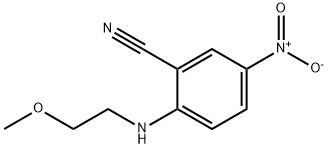 2-[(2-methoxyethyl)amino]-5-nitrobenzonitrile