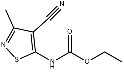 ethyl 4-cyano-3-methylisothiazol-5-ylcarbamate