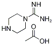 Piperazine-1-carboxamidinium acetate Structural