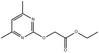 Ethyl [(4,6-dimethylpyrimidin-2-yl)oxy]acetate Structural