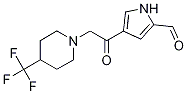 4-{[4-(Trifluoromethyl)piperidin-1-yl]acetyl}-1H-pyrrole-2-carboxaldehyde