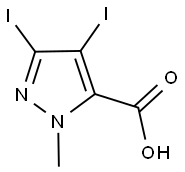 3,4-DIIODO-1-METHYL-1H-PYRAZOLE-5-CARBOXYLIC ACID