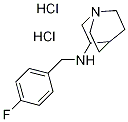 (1-AZA-BICYCLO[2.2.2]OCT-3-YL)-(4-FLUORO-BENZYL)-AMINE DIHYDROCHLORIDE Structural