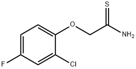 2-(2-chloro-4-fluorophenoxy)ethanethioamide