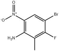 4-bromo-3-fluoro-2-methyl-6-nitroaniline Structural