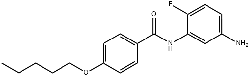 N-(5-Amino-2-fluorophenyl)-4-(pentyloxy)benzamide