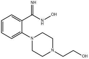 N'-Hydroxy-2-[4-(2-hydroxyethyl)-1-piperazinyl]-benzenecarboximidamide Structural