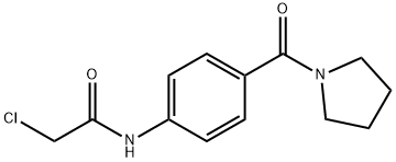 2-CHLORO-N-[4-(PYRROLIDIN-1-YLCARBONYL)PHENYL]ACETAMIDE