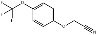 2-[4-(trifluoromethoxy)phenoxy]acetonitrile Structural