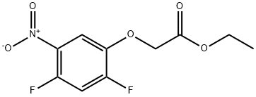 ethyl 2-(2,4-difluoro-5-nitrophenoxy)acetate