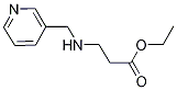 Ethyl 3-[(3-pyridinylmethyl)amino]propanoate Structural
