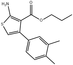 Propyl 2-amino-4-(3,4-dimethylphenyl)thiophene-3-carboxylate