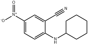 2-(cyclohexylamino)-5-nitrobenzonitrile