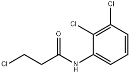 3-chloro-N-(2,3-dichlorophenyl)propanamide Structural