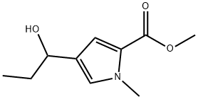 Methyl 4-(1-hydroxypropyl)-1-methyl-1H-pyrrole-2-carboxylate Structural