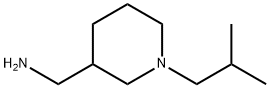 1-(1-isobutylpiperidin-3-yl)methanamine Structural