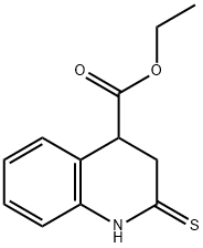 Ethyl 2-thioxo-1,2,3,4-tetrahydroquinoline-4-carboxylate Structural