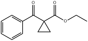 Ethyl 1-benzoylcyclopropanecarboxylate Structural