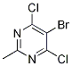 5-BROMO-4,6-DICHLORO-2-METHYLPYRIMIIDNE