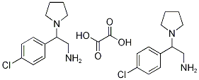 2-(4-CHLORO-PHENYL)-2-PYRROLIDIN-1-YL-ETHYLAMINEHEMIOXALATE