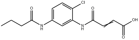 (E)-4-[5-(BUTYRYLAMINO)-2-CHLOROANILINO]-4-OXO-2-BUTENOIC ACID