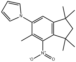 1-(1,1,3,3,6-pentamethyl-7-nitro-2,3-dihydro-1H-inden-5-yl)-1H-pyrrole