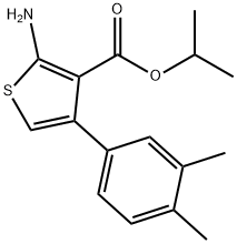 Isopropyl 2-amino-4-(3,4-dimethylphenyl)thiophene-3-carboxylate