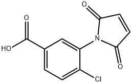 4-chloro-3-(2,5-dioxo-2,5-dihydro-1H-pyrrol-1-yl)benzoic acid