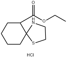 Ethyl 1-thia-4-azaspiro[4.5]decane-6-carboxylate hydrochloride Structural