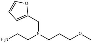 N-(2-Furylmethyl)-N-(3-methoxypropyl)-ethane-1,2-diamine Structural
