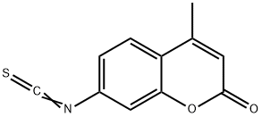 7-ISOTHIOCYANATO-4-METHYL-2H-CHROMEN-2-ONE Structural