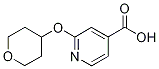 2-(tetrahydro-2h-pyran-4-yloxy)isonicotinic acid Structural