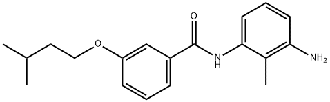 N-(3-Amino-2-methylphenyl)-3-(isopentyloxy)-benzamide