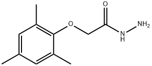 acetic acid, (2,4,6-trimethylphenoxy)-, hydrazide Structural