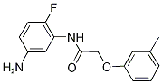 N-(5-Amino-2-fluorophenyl)-2-(3-methylphenoxy)-acetamide Structural