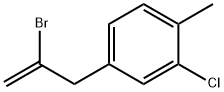 2-Bromo-3-(3-chloro-4-methylphenyl)prop-1-ene