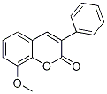 8-Methoxy-3-phenylcoumarin Structural