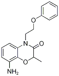 8-Amino-2-methyl-4-(2-phenoxyethyl)-2H-1,4-benzoxazin-3(4H)-one