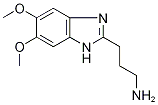 3-(5,6-Dimethoxy-1H-benzimidazol-2-yl)propylamine