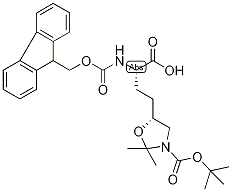 (2S,5R)-2-Amino-4-[3-(tert-butoxycarbonyl)-2,2-dimethyloxazolidin-5-yl]butanoic acid, N2-FMOC protected