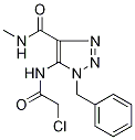 1-Benzyl-5-[(chloroacetyl)amino]-N-methyl-1H-1,2,3-triazole-4-carboxamide