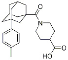 1-[3-(4-Methylphenyl)adamant-1-ylcarbonyl]piperidine-4-carboxylic acid