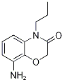 8-Amino-4-propyl-2H-1,4-benzoxazin-3(4H)-one Structural