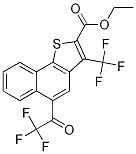 Ethyl 5-(trifluoroacetyl)-3-(trifluoromethyl)naphtho[1,2-b]thiophene-2-carboxylate