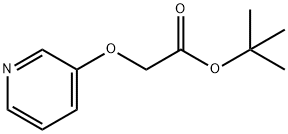 tert-Butyl 2-(3-pyridyloxy)acetate Structural