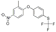 2-Methyl-4-nitro-1-[4-(trifluoromethyl)sulphanylphenoxy]benzene