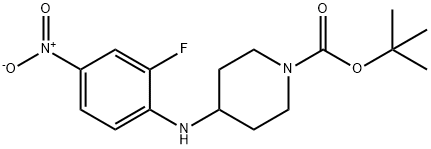 tert-Butyl 4-[(2-fluoro-4-nitrophenyl)amino]piperidine-1-carboxylate